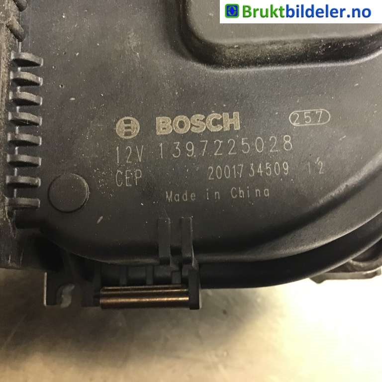 Viskermotor frontrute til Peugeot 5008 2017-->> (Type II)  (PEUGEOT|3397022076|1 397 225 028|)