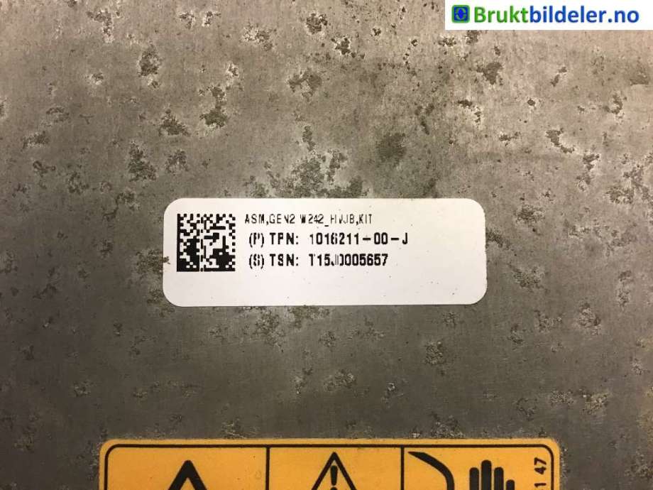 Batterilader (OBC - On Board Charger) til Mercedes B-Klasse 2011-2018 (W246) (W246) (MERCEDES||1016211-00-J)