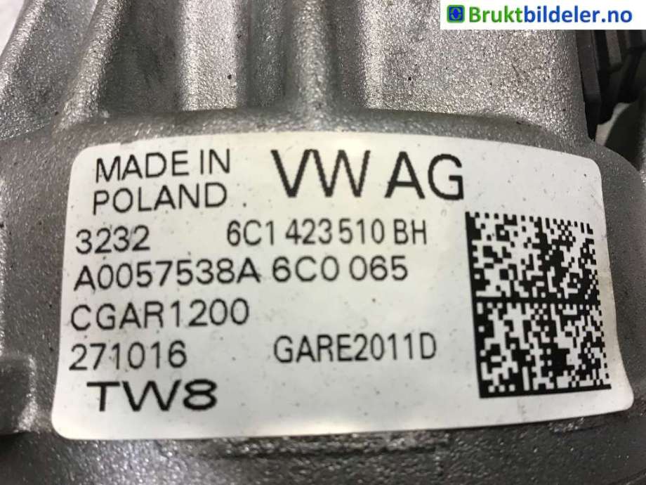 Rattaksel elektrisk servo til Škoda Rapid, 2012-2019 (SKODA|6C1 423 510 CD)