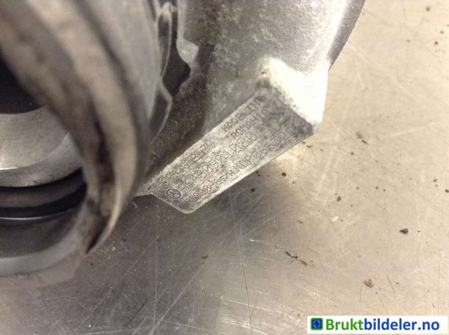 Turbo til Mercedes C-Klasse 2007-2011 (Fase 1) (W204) (W204) (MERCEDES|A 646 090 10 80|GTB17V|)