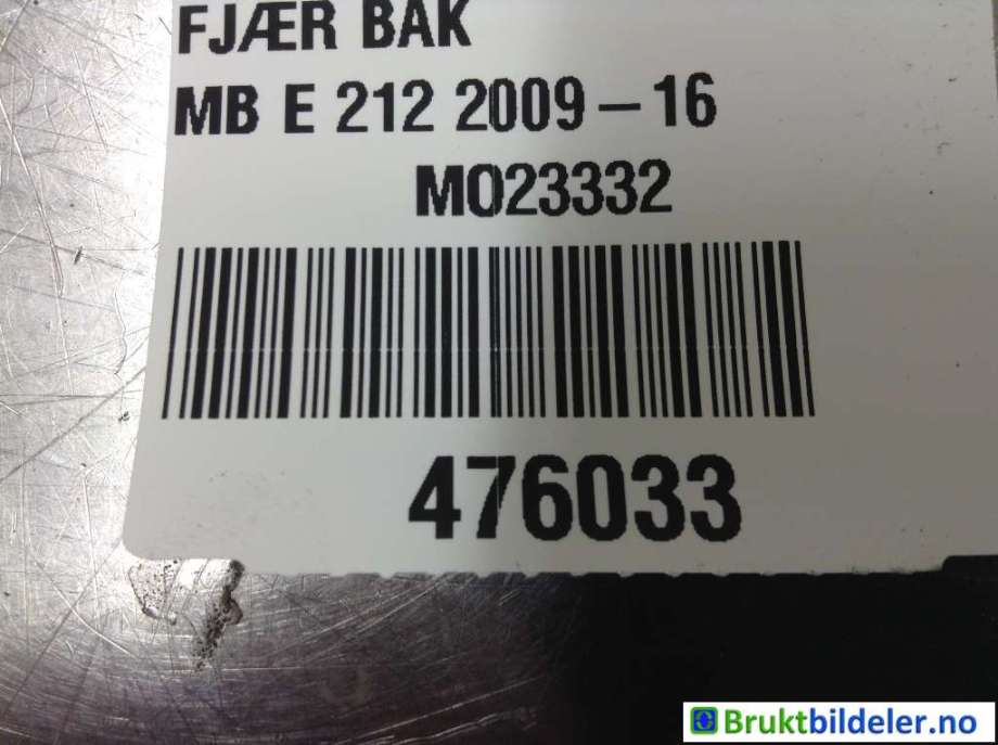 Bremsecaliper høyre bak til Mercedes E-Klasse 2013-2016 (Fase 2) (W212) (W212) (MERCEDES|A 212 423 03 81|)