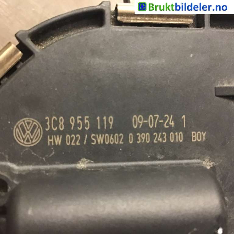 Viskermotor frontrute til VW CC 2008-2012 (PASSAT CC) (PASSAT CC) (VOLKSWAGEN|3C8 955 119|1 397 220 532|)