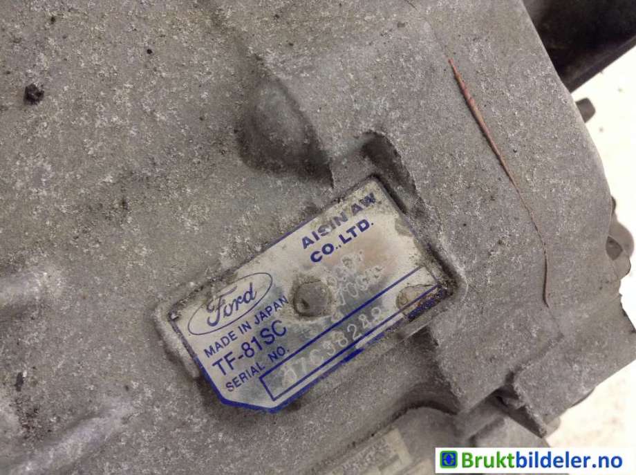 Girkasse automat til Ford Mondeo 2007-2010 (Type IV, Fase 1)  (FORD|6G91-7000-BA|AWF21/TF-81SC|07C3824953)