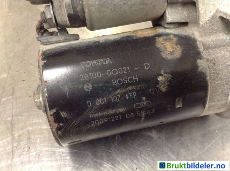 Starter til Peugeot 107 2006-2014  (PEUGEOT|28100-0Q021|0 001 107 439|)