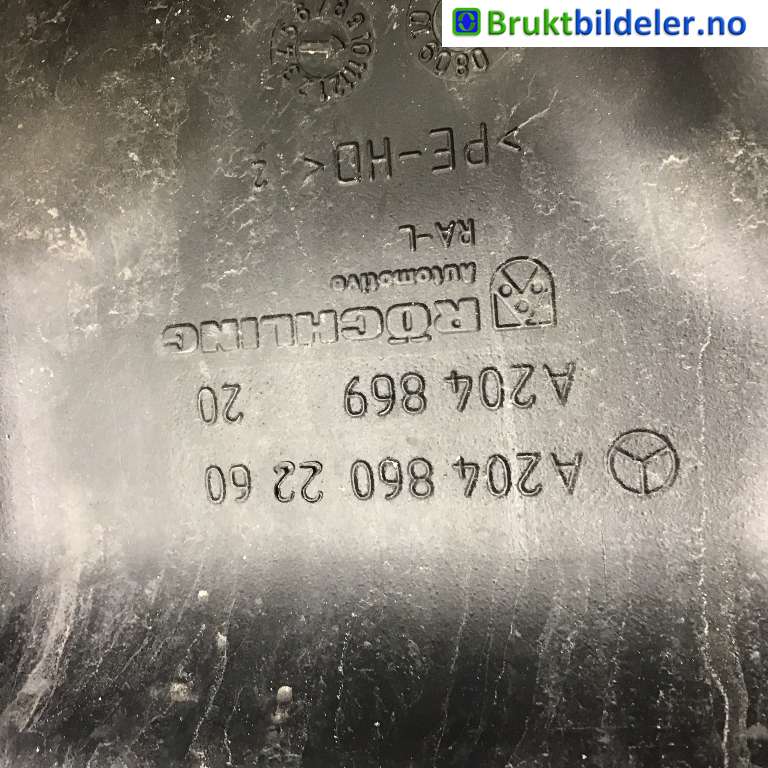 Spylertank til Mercedes E-Klasse 2009-2013 (Fase 1) (W212) (W212) (MERCEDES|A 204 860 22 60|)