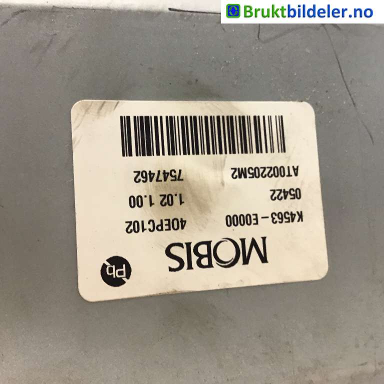 Rattaksel elektrisk servo til Hyundai Kona 2021-2023 (Type I, Fase 2) (HYUNDAI|56300K4271||K4563-E000)