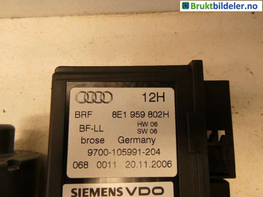 Ruteheis høyre foran til Audi A4 2004-2008 (Type III) (B7) (B7) (AUDI|8E1 959 802 H|0 130 821 764)
