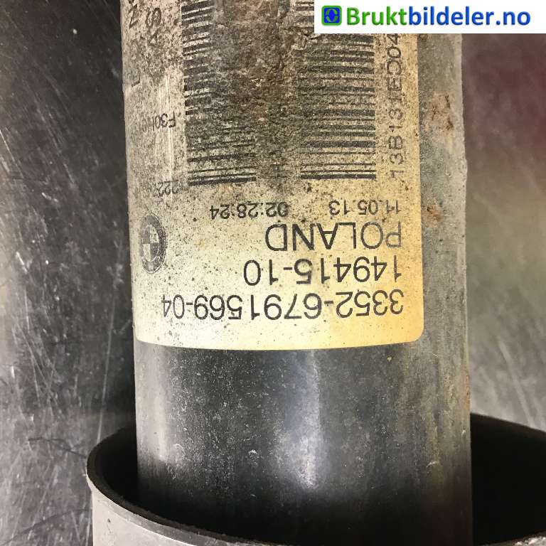 Støtdemper bak til BMW 3-Serie 2012-2018 (F30/F31/F34) (F30/F31/F34) (BMW|33 52 6 791 569-04|159415-10|)
