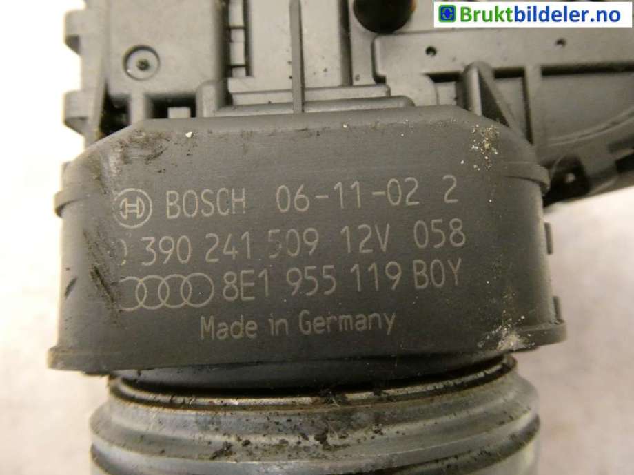 Viskermotor frontrute til Audi A4 2004-2008 (Type III) (B7) (B7) (AUDI|8E1 955 119|0 390 241 509)