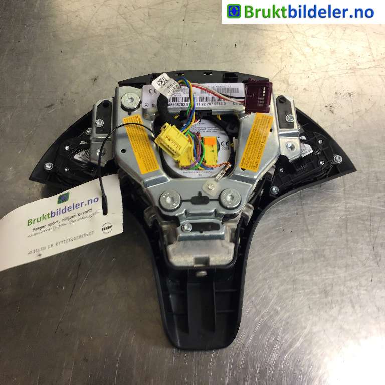 Airbag rattpute til Mercedes GLK 2008-2015 (X204) (X204) (MERCEDES|A 000 860 57 02|9116 71 22 2070518 9|)