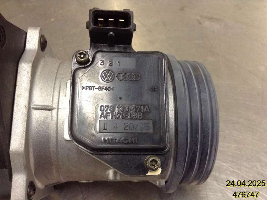 Luftmengde/luftmassemåler til Audi A8 1995-2002 (Type I) (AUDI|078 133 471 A|AFH70-08B|)