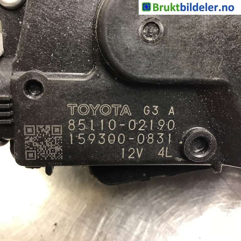 Viskeroverføring til Toyota Auris 2007-2010 (Type I, Fase 1) (TOYOTA|8515002170|159300-0831|8511002190)