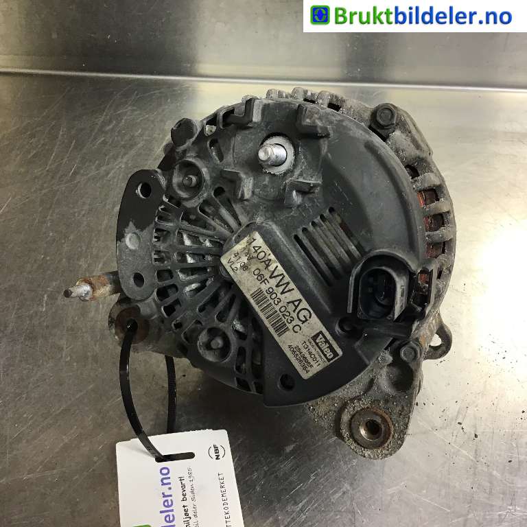 Dynamo til VW Golf V, Combi 2003-2008  (VOLKSWAGEN|06F 903 023 C|2542695F|)
