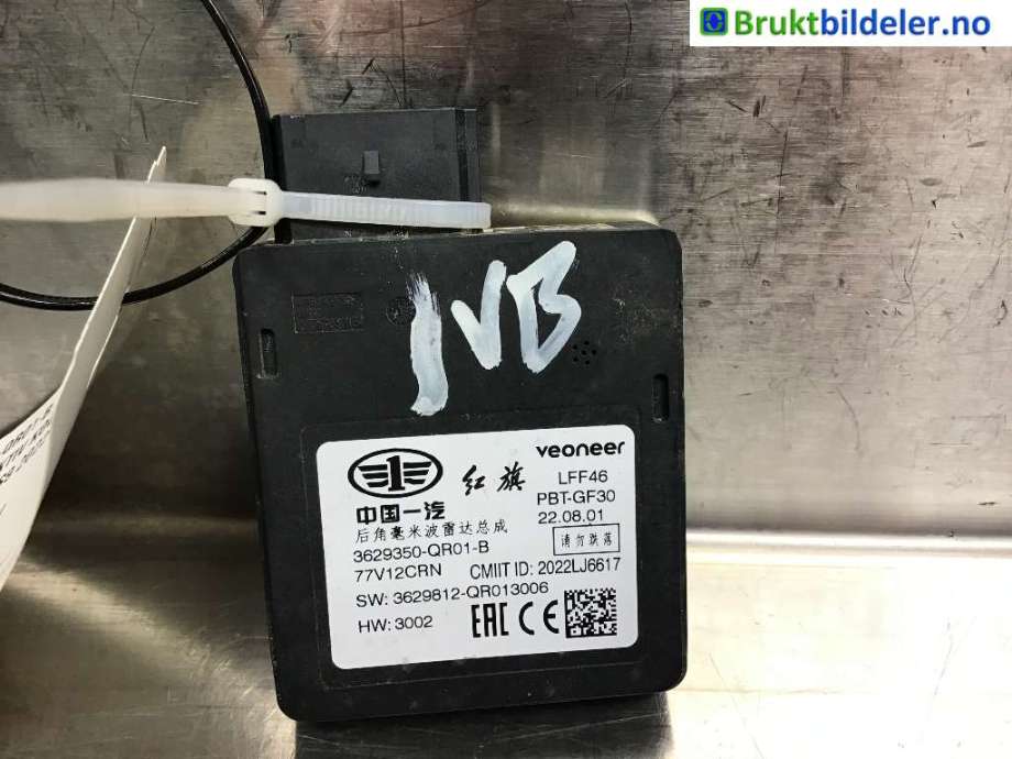 Sensor radar til Hongqi E-HS9 2022-->>  (HONGQI|3629350-QR01-B|)