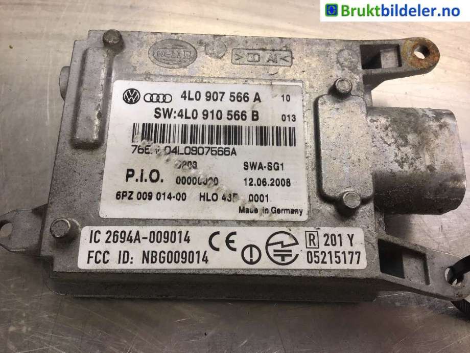 Sensor radar til Audi Q7 2006-2010 (Type I, Fase 1)  (AUDI|4L0 910 566 B|)