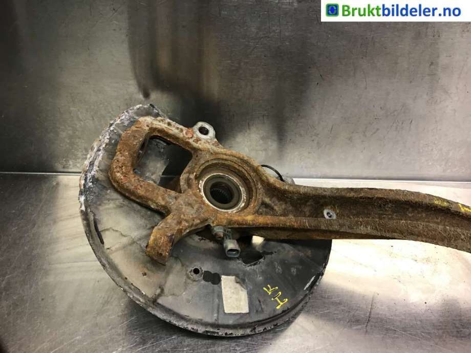 Hjulspindel høyre foran til Audi Q7 2006-2010 (Type I, Fase 1)  (AUDI|7L8 407 258 A|)
