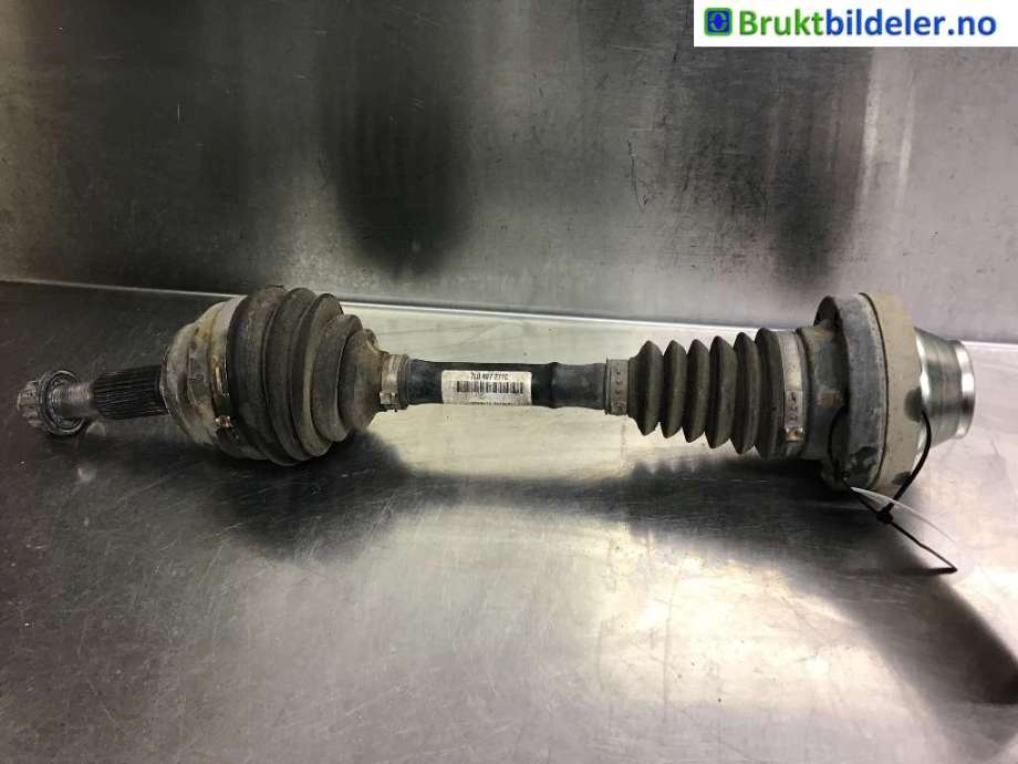 Drivaksel høyre foran til Audi Q7 2006-2010 (Type I, Fase 1)  (AUDI|7L0 407 271 C|)