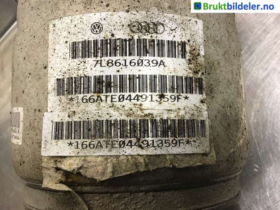 Fjærbein venstre foran til Audi Q7 2006-2010 (Type I, Fase 1)  (AUDI|7L8 616 039 D||7L8 616 039 A)