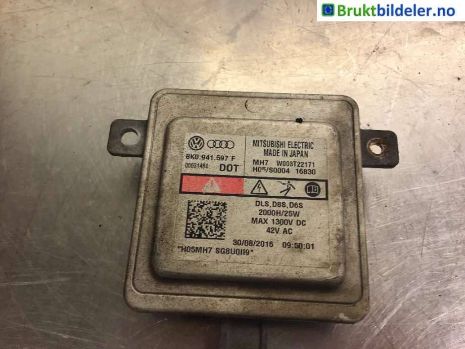 Styreenhet xenon/ballast til VW Caddy 2015-2020 (Type III, Fase 3)  (VOLKSWAGEN|8K0 941 597 F|)