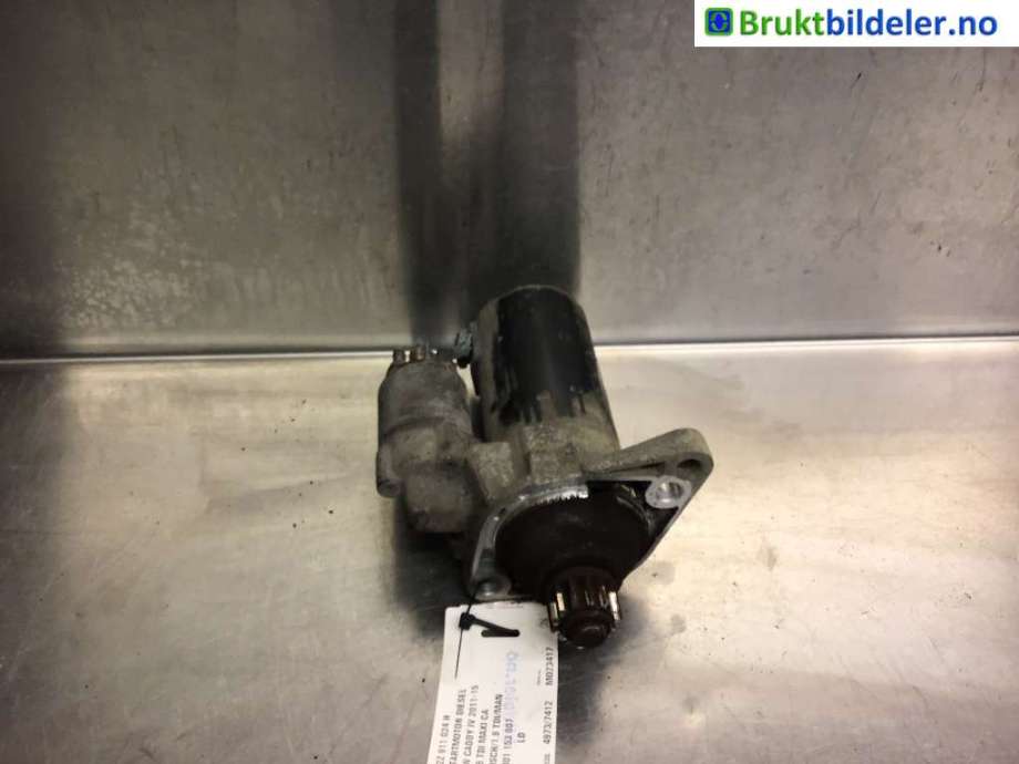 Starter diesel til VW Caddy 2010-2015 (Type III, Fase 2)  (VOLKSWAGEN|02Z 911 024 H|0 001 153 007|)