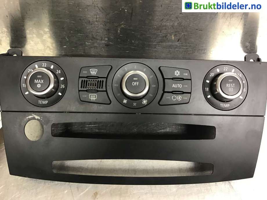 Varmeapparat betjening til BMW 5-Serie, 2003-2010 (E60/E61) (E60/E61) (BMW|6411 9122398-01)