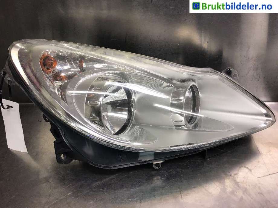 Frontlykt høyre halogen til Opel Corsa D, 2006-2014  (OPEL|13186382)
