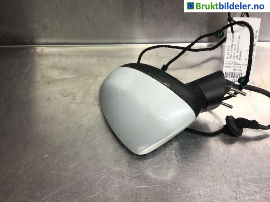 Speil venstre til Audi A1 2010-2014 (Type I, Fase 1) (AUDI|8X1 857 409 K|)