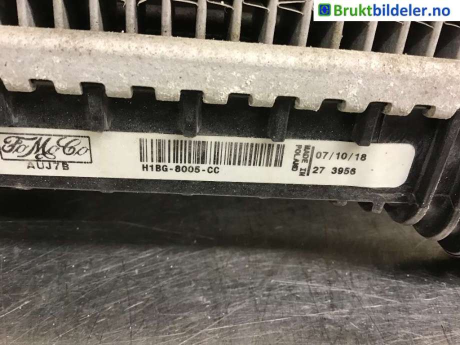 Radiator (manuell gir) til Ford Fiesta, 2017-->> (Type VII)  (FORD|)