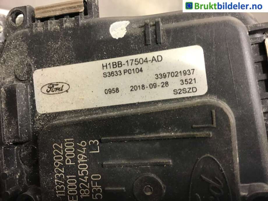 Viskermotor frontrute til Ford Fiesta 2017-->> (Type VII) (FORD||H1BB-17504-AD)