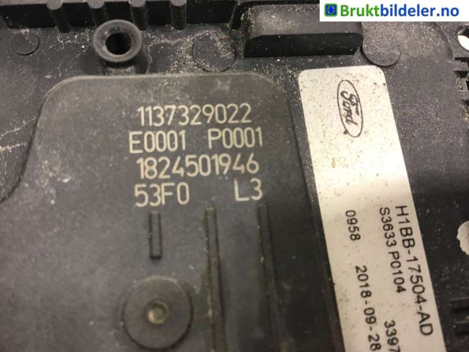 Viskermotor frontrute til Ford Fiesta 2017-->> (Type VII) (FORD||H1BB-17504-AD)