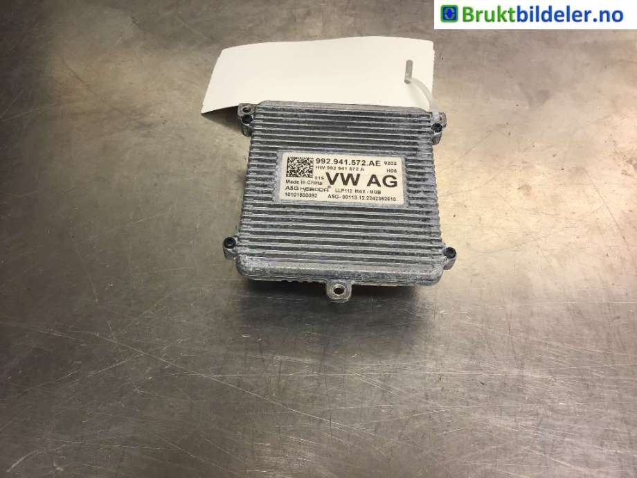 Styreenhet xenon/ballast til Škoda Enyaq 2021-->>  (SKODA|992 941 572 A|)