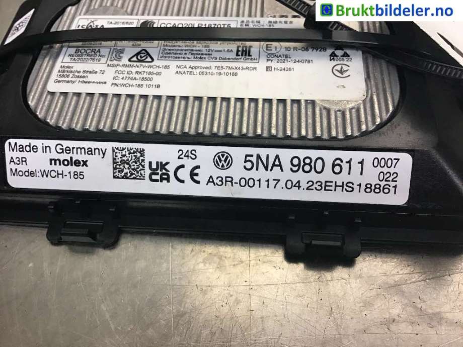Styreenhet diverse til Škoda Enyaq 2021-->> (SKODA|5NA 980 611|)