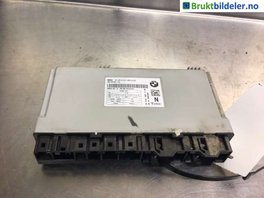 Styreenhet sete til BMW X5 2007-2013 (E70) (E70) (BMW|61 35 9 221 863.9 03|)