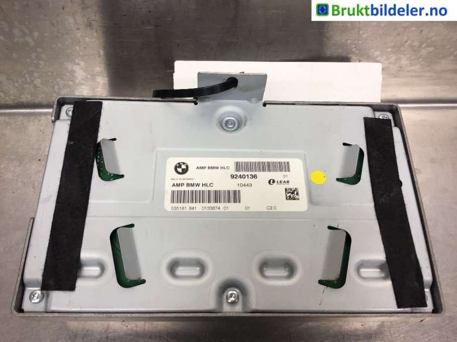 Bilstereo forsterker til BMW X5 2007-2013 (E70) (E70) (BMW|9 240 136|)