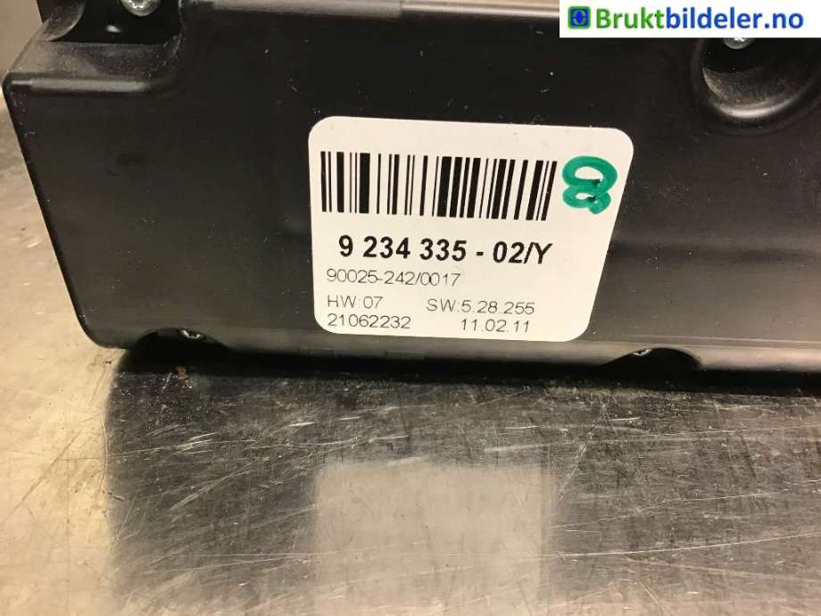 Varmeapparat betjening til BMW X5 2007-2013 (E70) (E70) (BMW|9 234 335-02/Y|)
