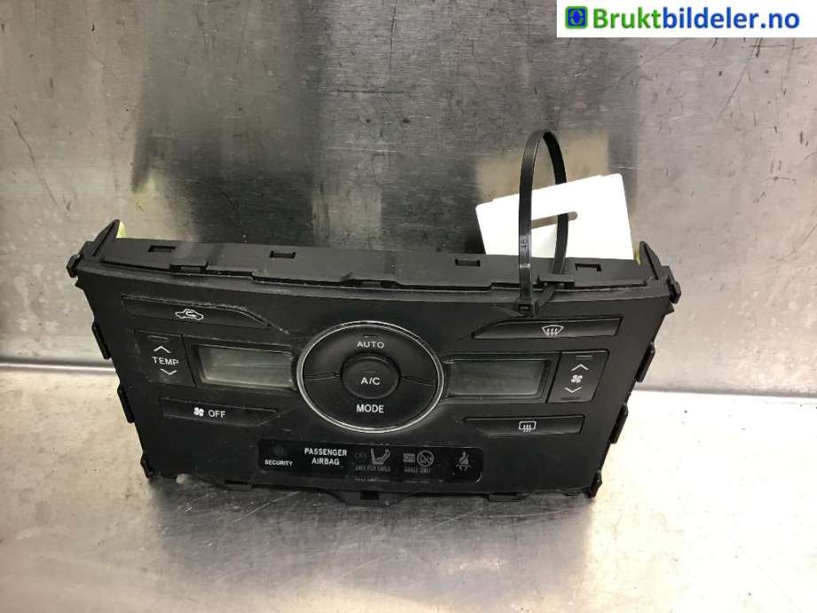 Varmeapparat betjening til Toyota Auris, 2010-2012 (Type I, Fase 2)  (TOYOTA|)