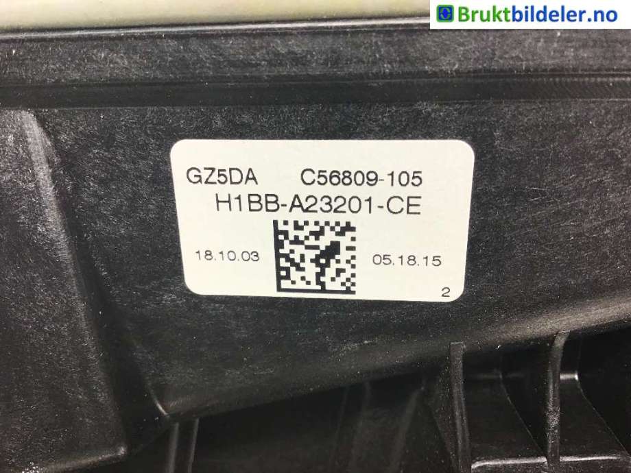 Ruteheis til Ford Fiesta 2017-->> (Type VII) (FORD||H1BB A23201-CE)