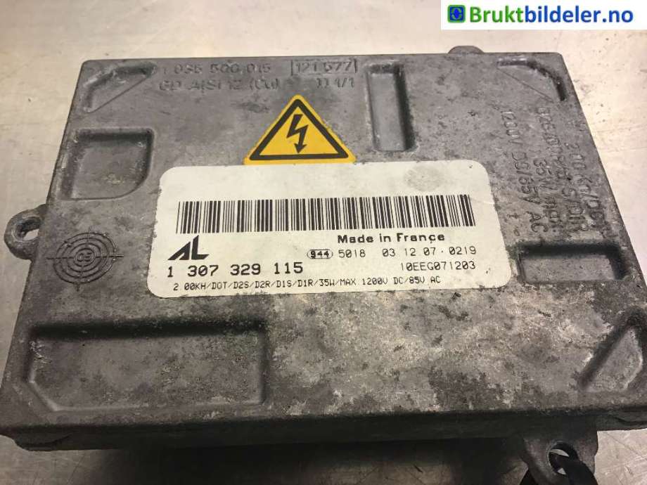 Styreenhet xenon/ballast til Audi A3 2003-2008 (Type II, Fase 1)  (AUDI|8K0 941 597|0 307 329 115|1035 500 015)