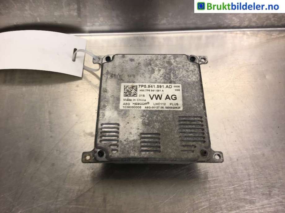 Styreenhet xenon/ballast til VW e-Golf 2017-2020 (Fase 2) (VOLKSWAGEN|7P5 941 591 AD|)