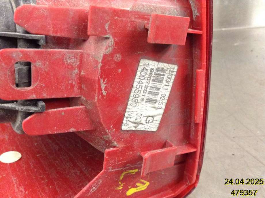 Baklykt venstre til Citroën Jumpy 2007-2016 (Type II)  (CITROEN|6350AH)
