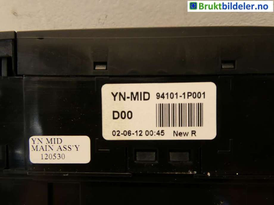 Instrument kjørecomputer til Kia Venga 2010-2017  (KIA|94101 1P001||94101-1P001)
