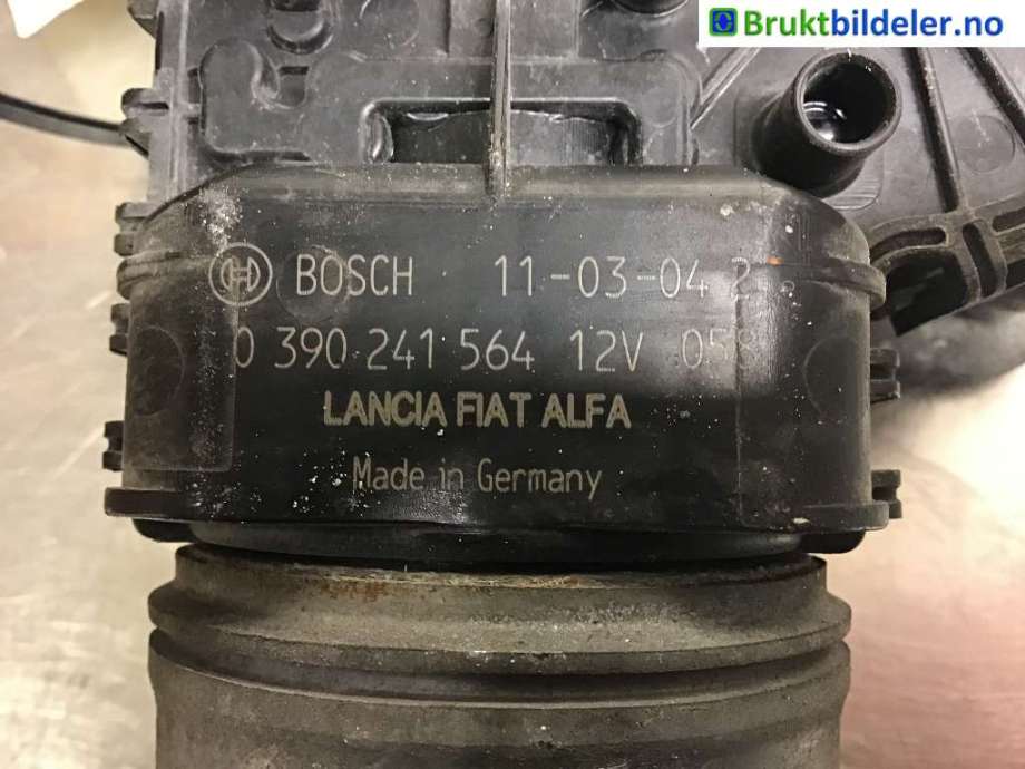 Viskermotor frontrute til Fiat Doblo, 2010-->> (Type II)  (FIAT|)