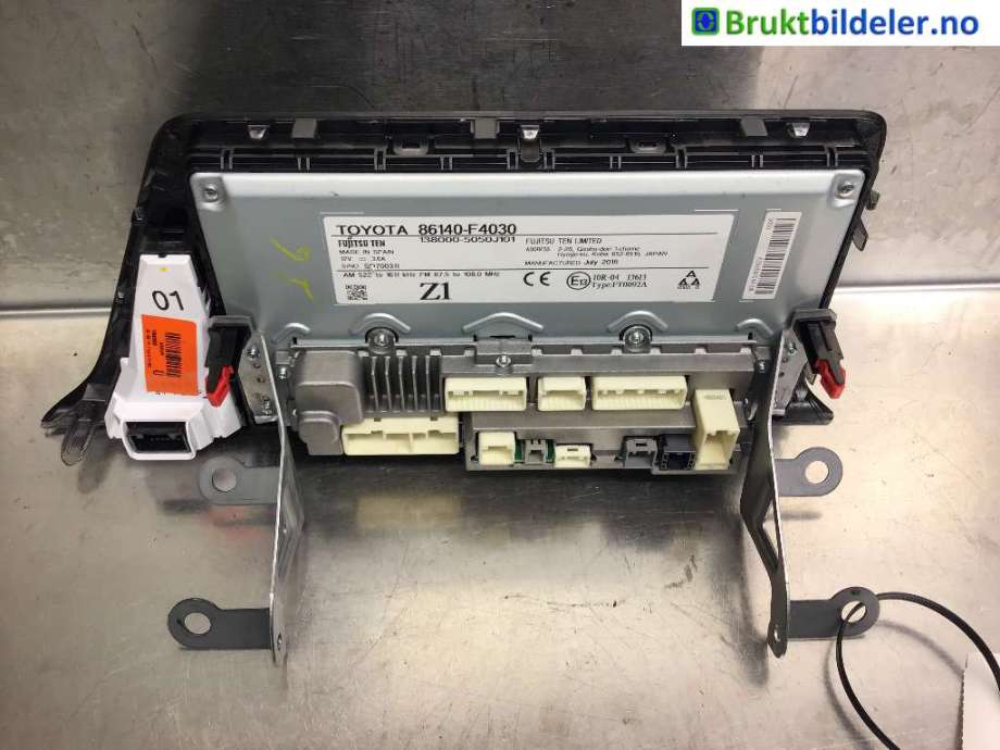 Instrument kjørecomputer til Toyota C-HR 2016-->>  (TOYOTA|86140 F4030|138000-5050H101|)