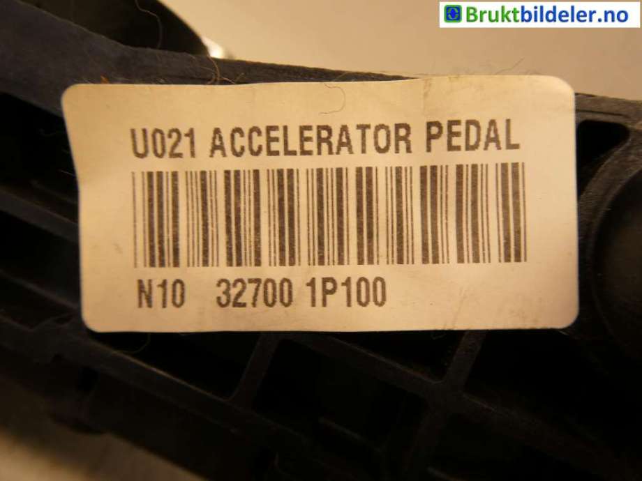 Pedal gass/brems/clutch til Kia Venga 2010-2017 (KIA|32700 1P100||32700-1P100)