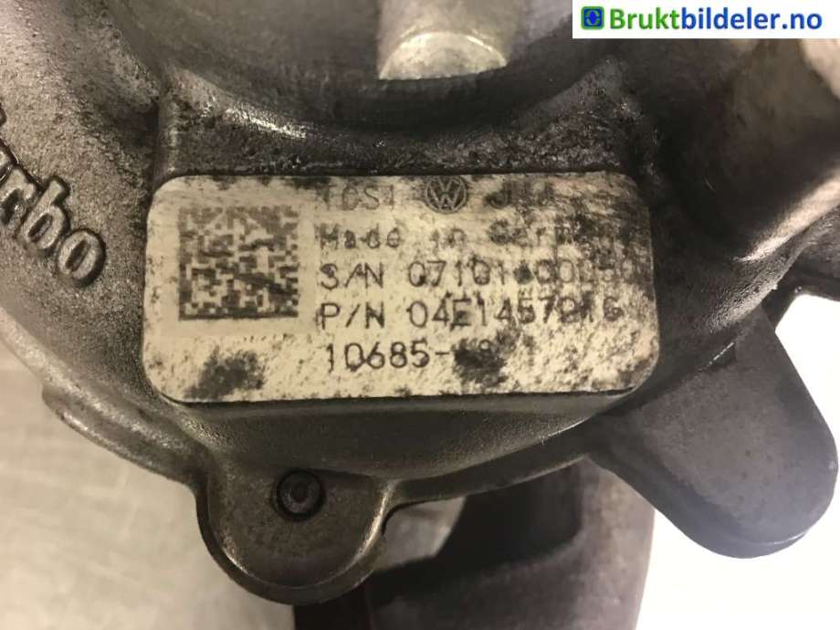 Turbo til VW e-Golf 2014-2017 (Fase 1)  (VOLKSWAGEN|04E 145 721 G|)