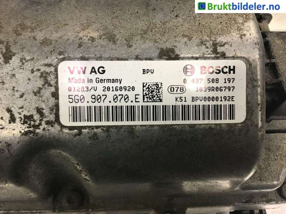 Inverter hybrid til VW e-Golf 2014-2017 (Fase 1)  (VOLKSWAGEN|5G0 907 070 E|0 437 508 197|)