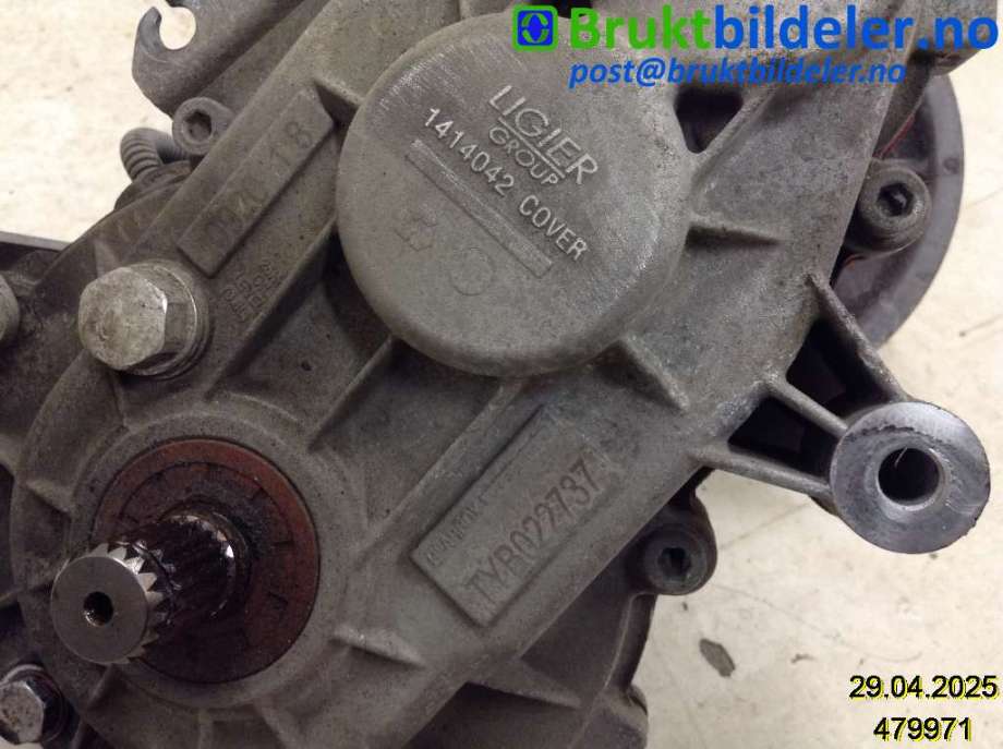 Girkasse automat til Mopedbil Ligier JS60 0-->> (LIGIER JS60|1414042|TYB022737|)