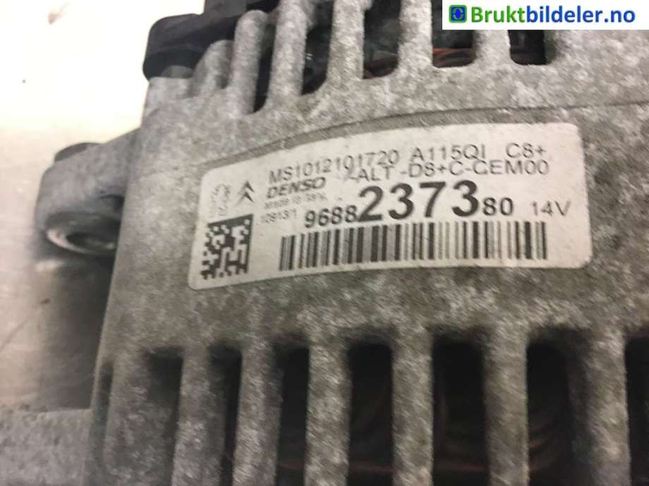 Dynamo til Peugeot 2008 2013-2019 (Type I) (PEUGEOT|96 882 373 80|)