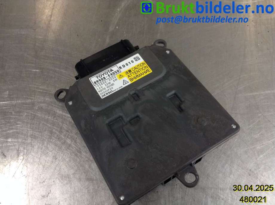 Styreenhet xenon/ballast til Toyota C-HR 2016-->>  (TOYOTA|89908-F4050|143800-0550|)