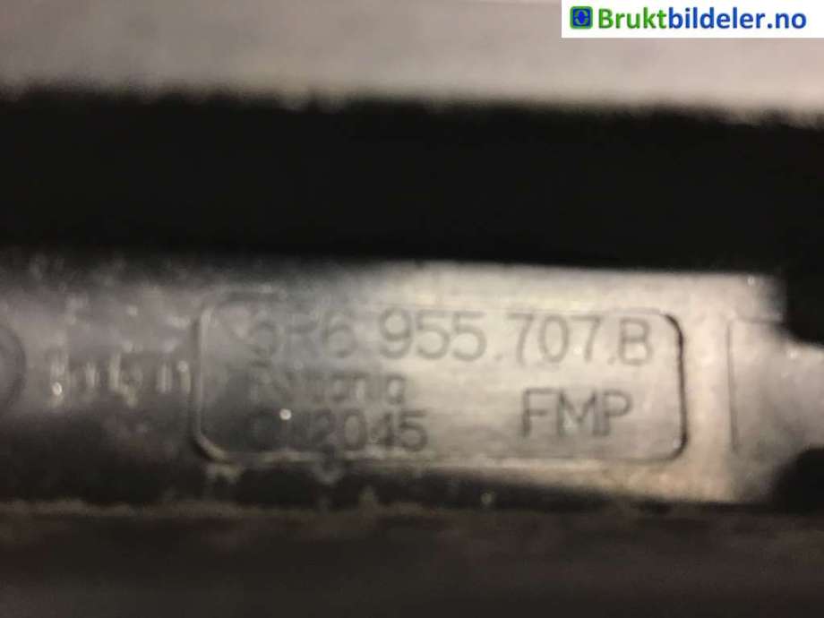 Viskerarm bakrute til VW e-Golf 2014-2017 (Fase 1)  (VOLKSWAGEN|6R6 955 707 B|)